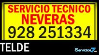 Servicio técnico de neveras 928251334