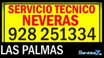 Servicio técnico de lavadoras y neveras 928251334